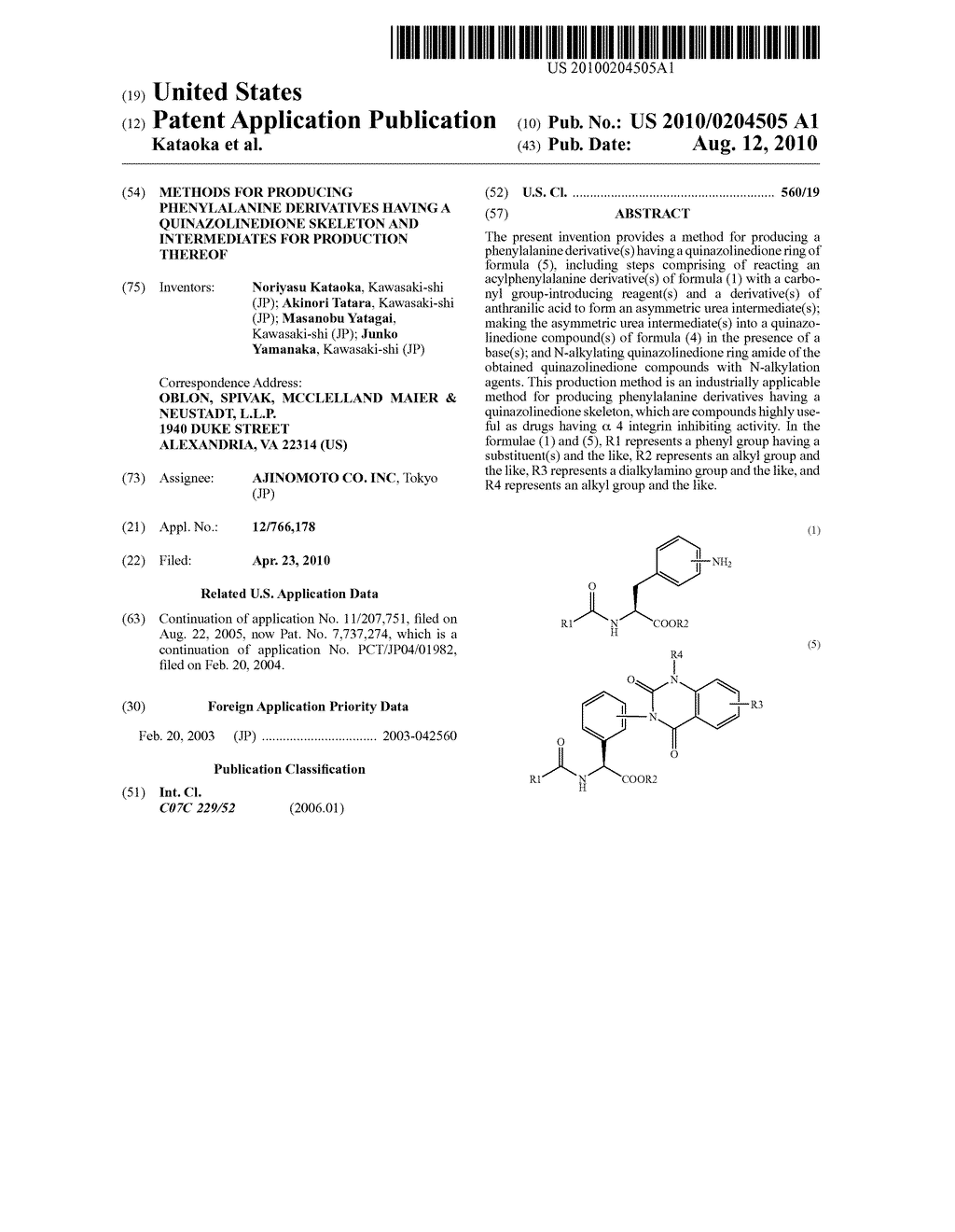 METHODS FOR PRODUCING PHENYLALANINE DERIVATIVES HAVING A QUINAZOLINEDIONE SKELETON AND INTERMEDIATES FOR PRODUCTION THEREOF - diagram, schematic, and image 01