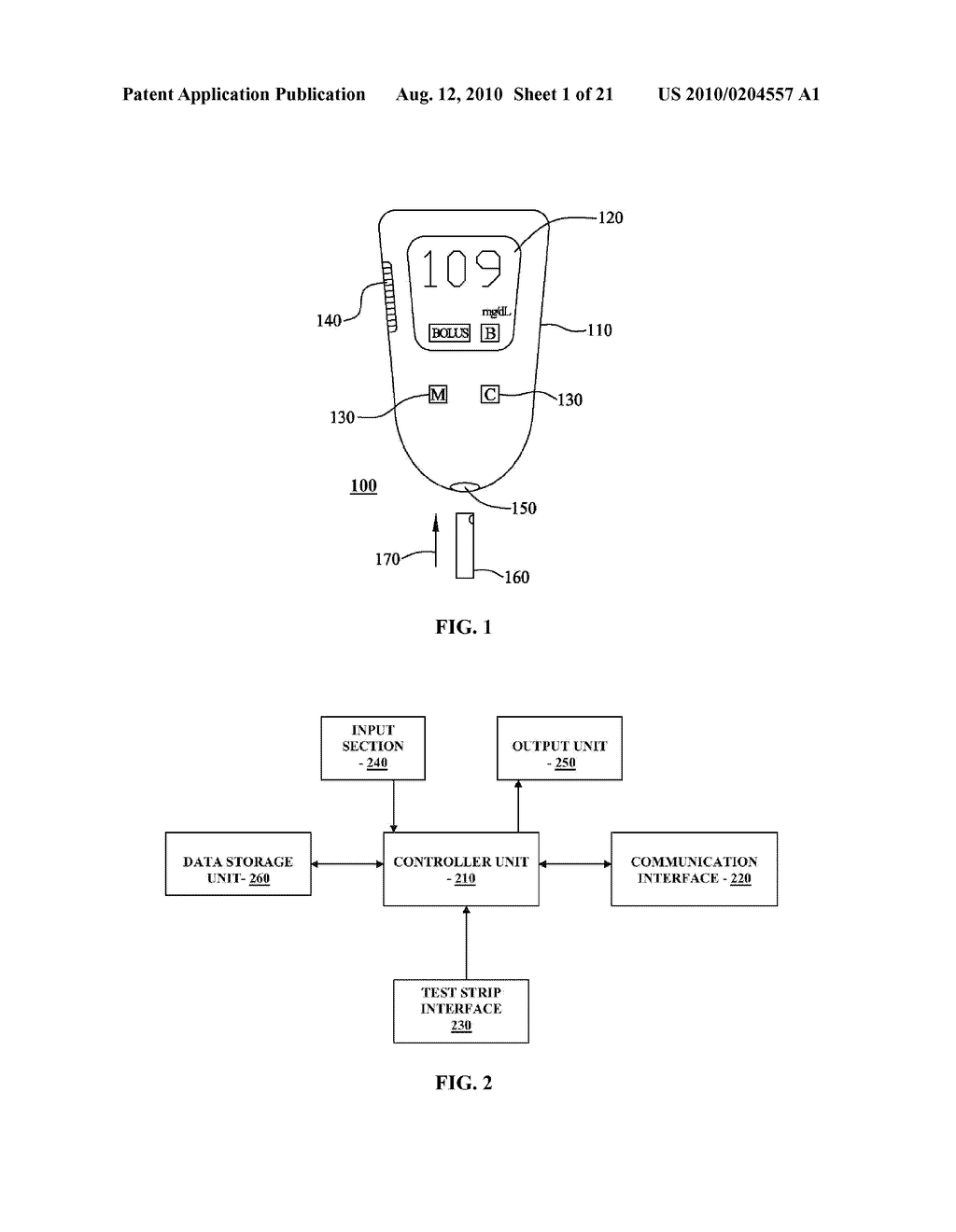 Multi-Function Analyte Test Device and Methods Therefor - diagram, schematic, and image 02