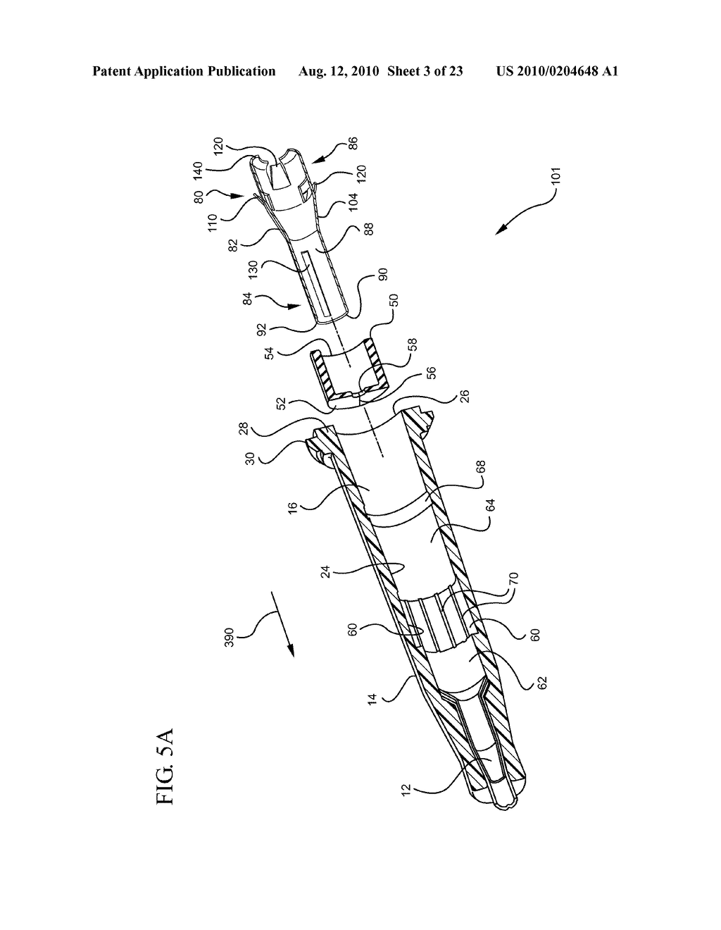 SYSTEMS AND METHODS FOR PROVIDING A FLUSHABLE CATHETER ASSEMBLY - diagram, schematic, and image 04