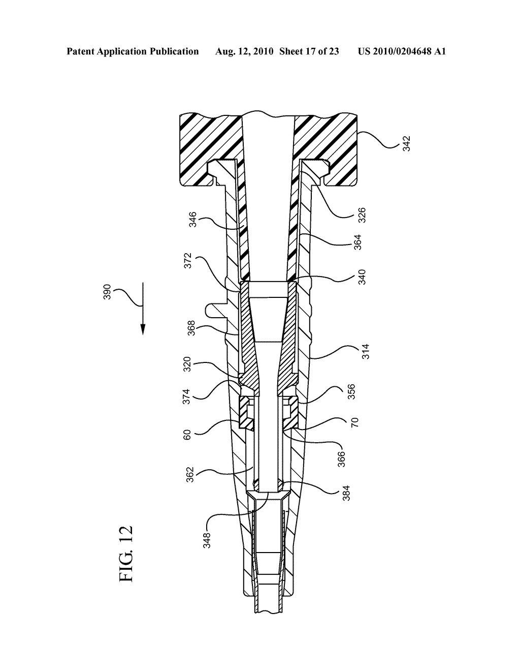 SYSTEMS AND METHODS FOR PROVIDING A FLUSHABLE CATHETER ASSEMBLY - diagram, schematic, and image 18