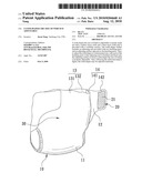 CLOTH DIAPER THE SIZE OF WHICH IS ADJUSTABLE diagram and image