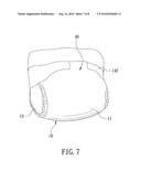 CLOTH DIAPER THE SIZE OF WHICH IS ADJUSTABLE diagram and image