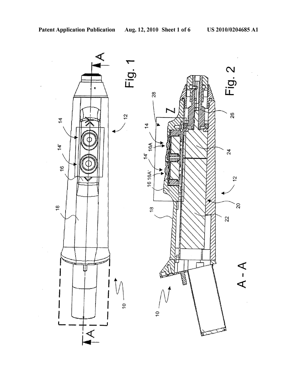Method for operating a surgical power tool - diagram, schematic, and image 02