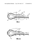 Tapered Looped Suture diagram and image