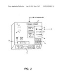 Crowd optimization of ambient conditions diagram and image