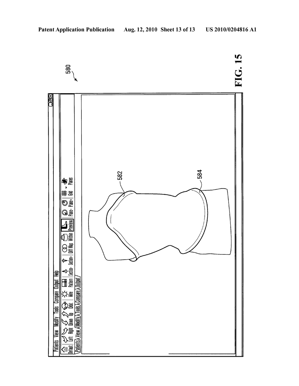 METHOD, APPARATUS, MEDIA AND SIGNALS FOR PRODUCING A REPRESENTATION OF A MOLD - diagram, schematic, and image 14