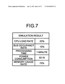 Simulation method, electronic apparatus design method, and simulation apparatus diagram and image