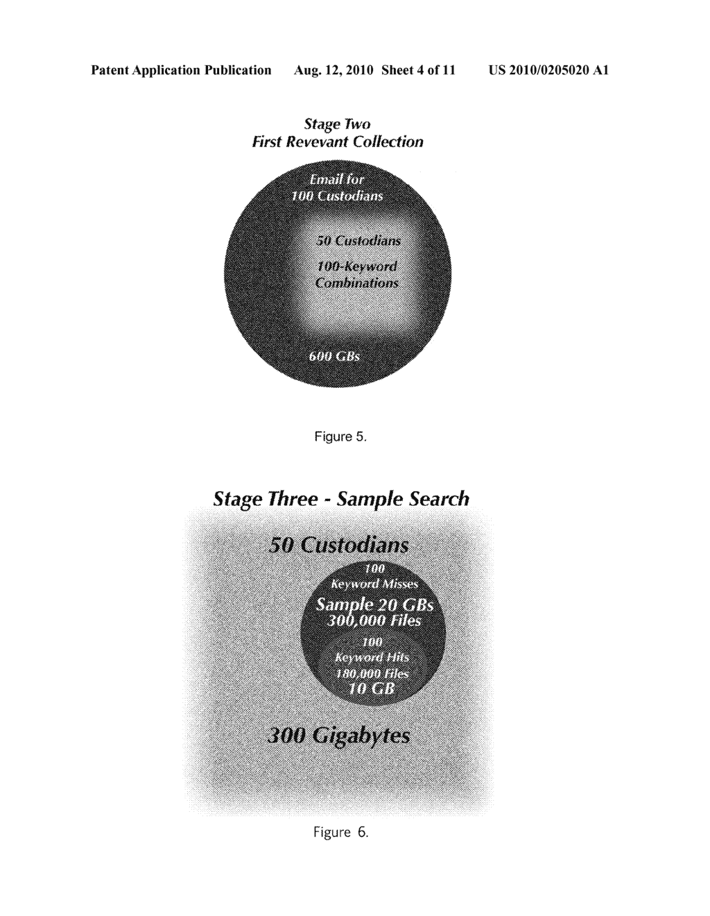 SYSTEM AND METHOD FOR ESTABLISHING, MANAGING, AND CONTROLLING THE TIME, COST, AND QUALITY OF INFORMATION RETRIEVAL AND PRODUCTION IN ELECTRONIC DISCOVERY - diagram, schematic, and image 05