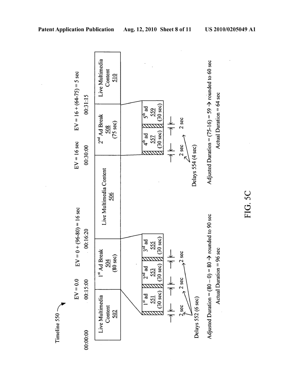 ADVERTISEMENT MANAGEMENT FOR LIVE INTERNET MULTIMEDIA CONTENT - diagram, schematic, and image 09