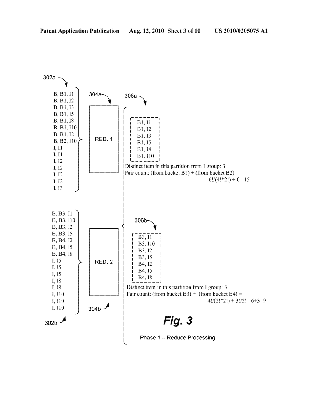 LARGE-SCALE ITEM AFFINITY DETERMINATION USING A MAP REDUCE PLATFORM - diagram, schematic, and image 04