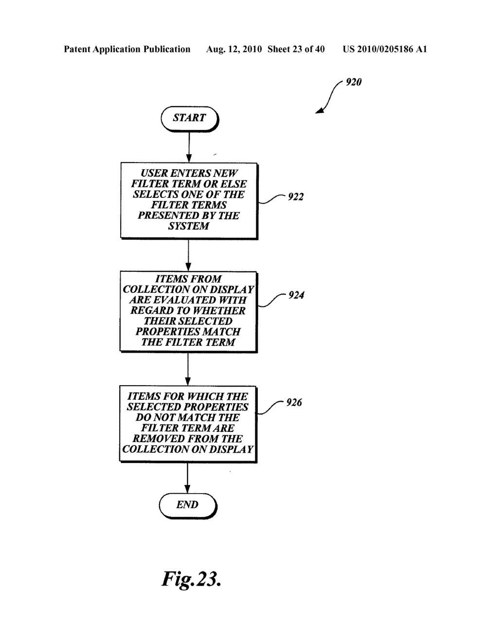 SYSTEM AND METHOD FOR FILTERING AND ORGANIZING ITEMS BASED ON COMMON ELEMENTS - diagram, schematic, and image 24