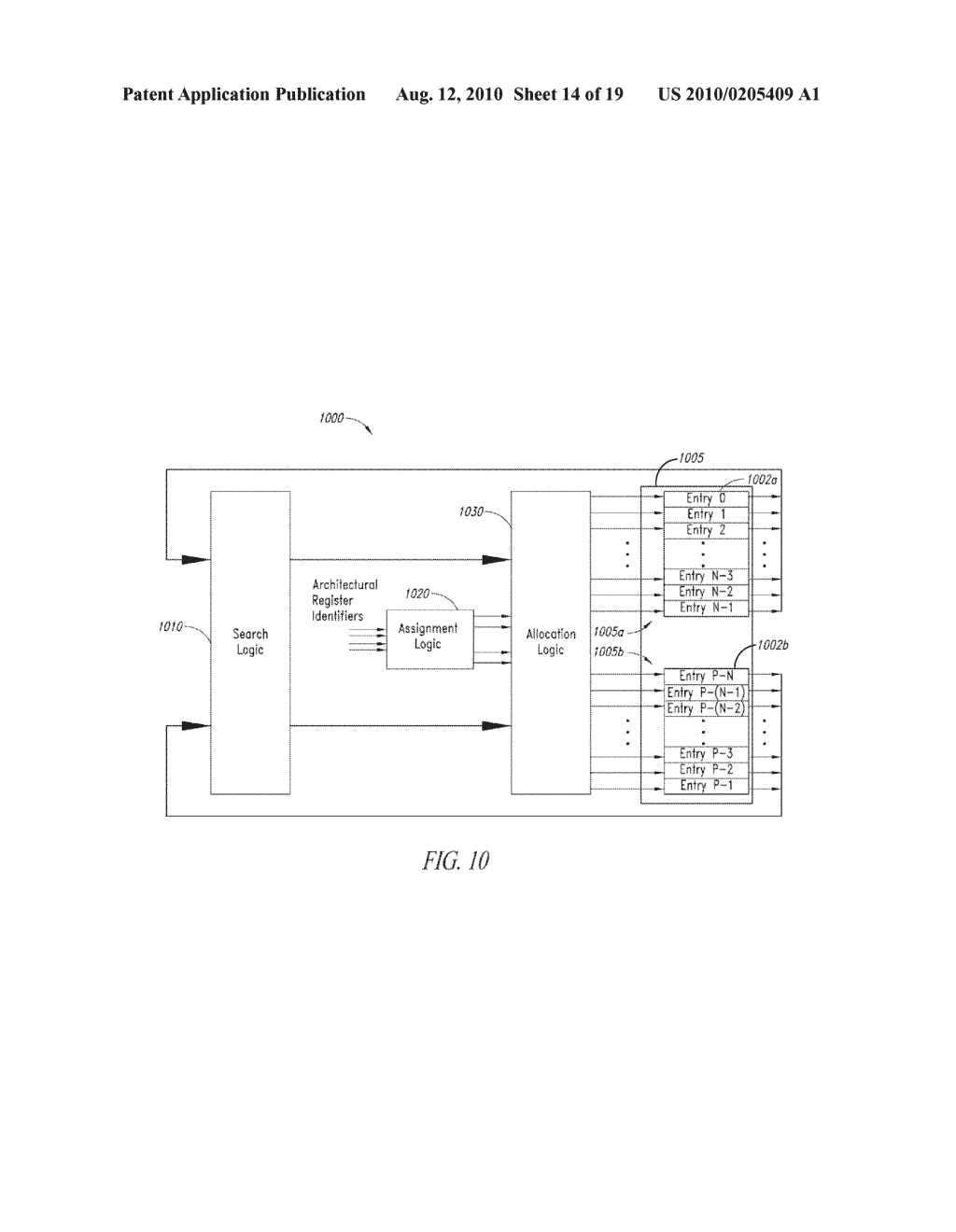 NOVEL REGISTER RENAMING SYSTEM USING MULTI-BANK PHYSICAL REGISTER MAPPING TABLE AND METHOD THEREOF - diagram, schematic, and image 15