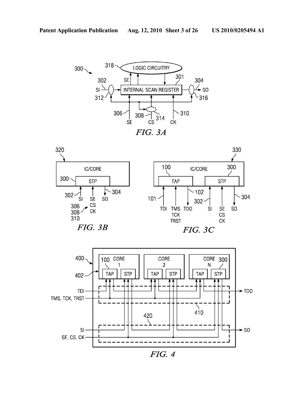 SELECTABLE DUAL MODE TEST ACCESS PORT METHOD AND APPARATUS - diagram, schematic, and image 04