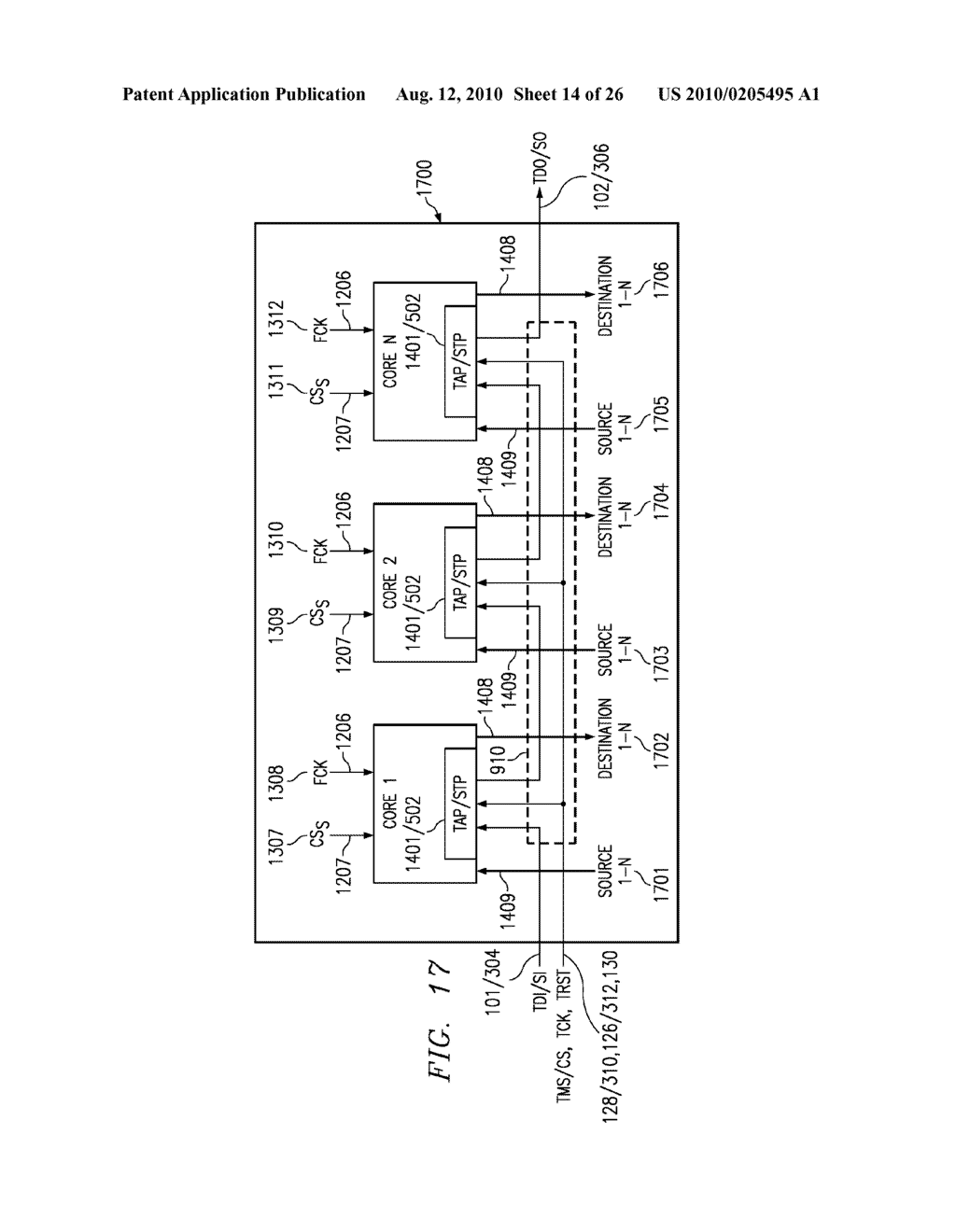 DUAL MODE TEST ACCESS PORT METHOD AND APPARATUS - diagram, schematic, and image 15