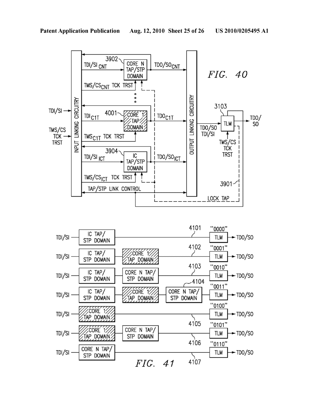 DUAL MODE TEST ACCESS PORT METHOD AND APPARATUS - diagram, schematic, and image 26