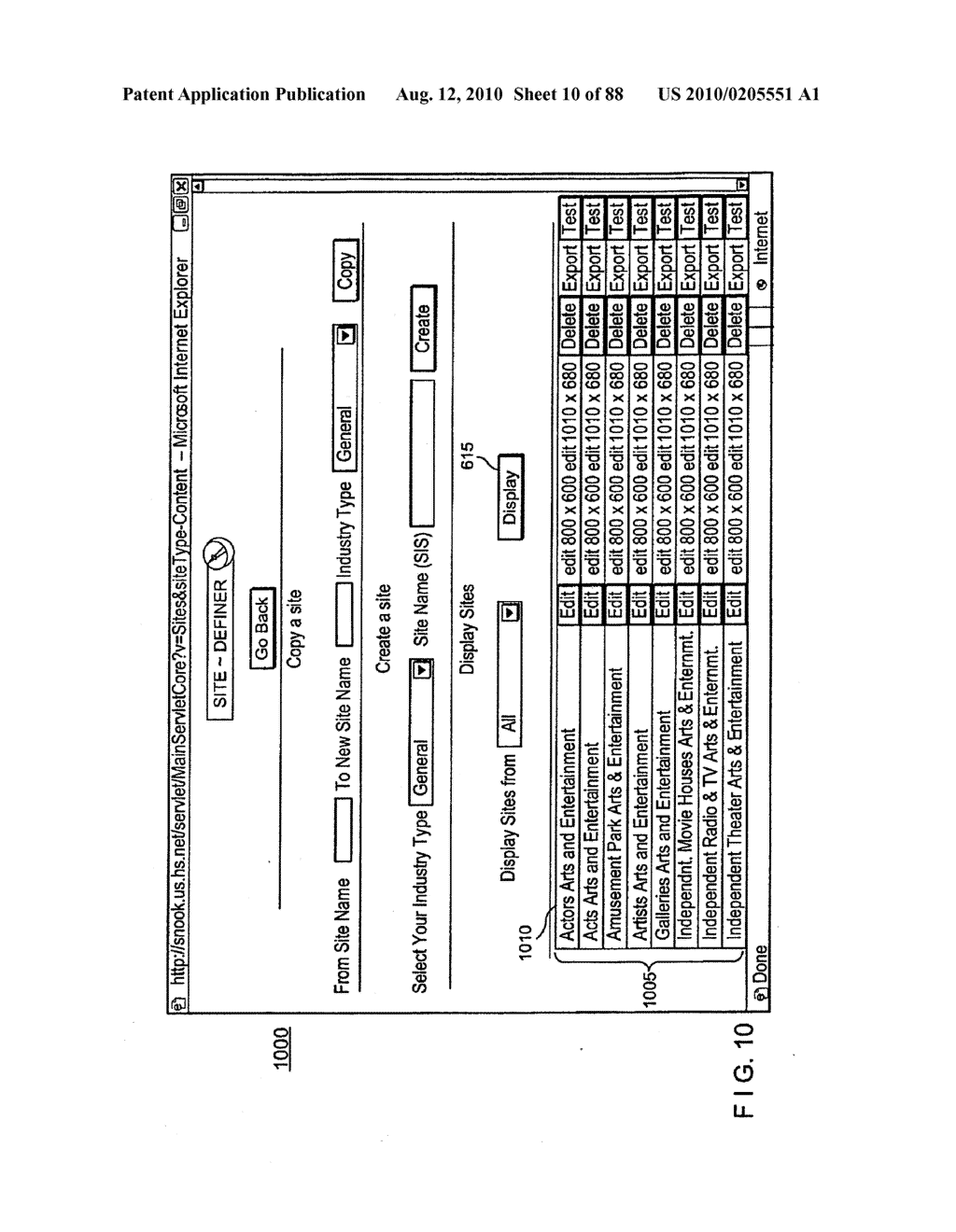 METHOD AND APPARATUS FOR GENERATING A WEB SITE WITH DYNAMIC CONTENT DATA FROM AN EXTERNAL DATA SOURCE INTEGRATED THEREIN - diagram, schematic, and image 11