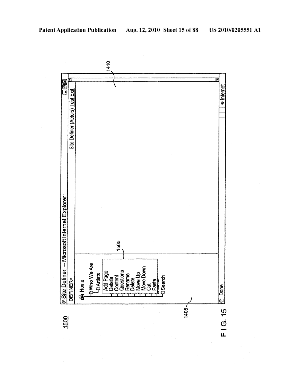 METHOD AND APPARATUS FOR GENERATING A WEB SITE WITH DYNAMIC CONTENT DATA FROM AN EXTERNAL DATA SOURCE INTEGRATED THEREIN - diagram, schematic, and image 16