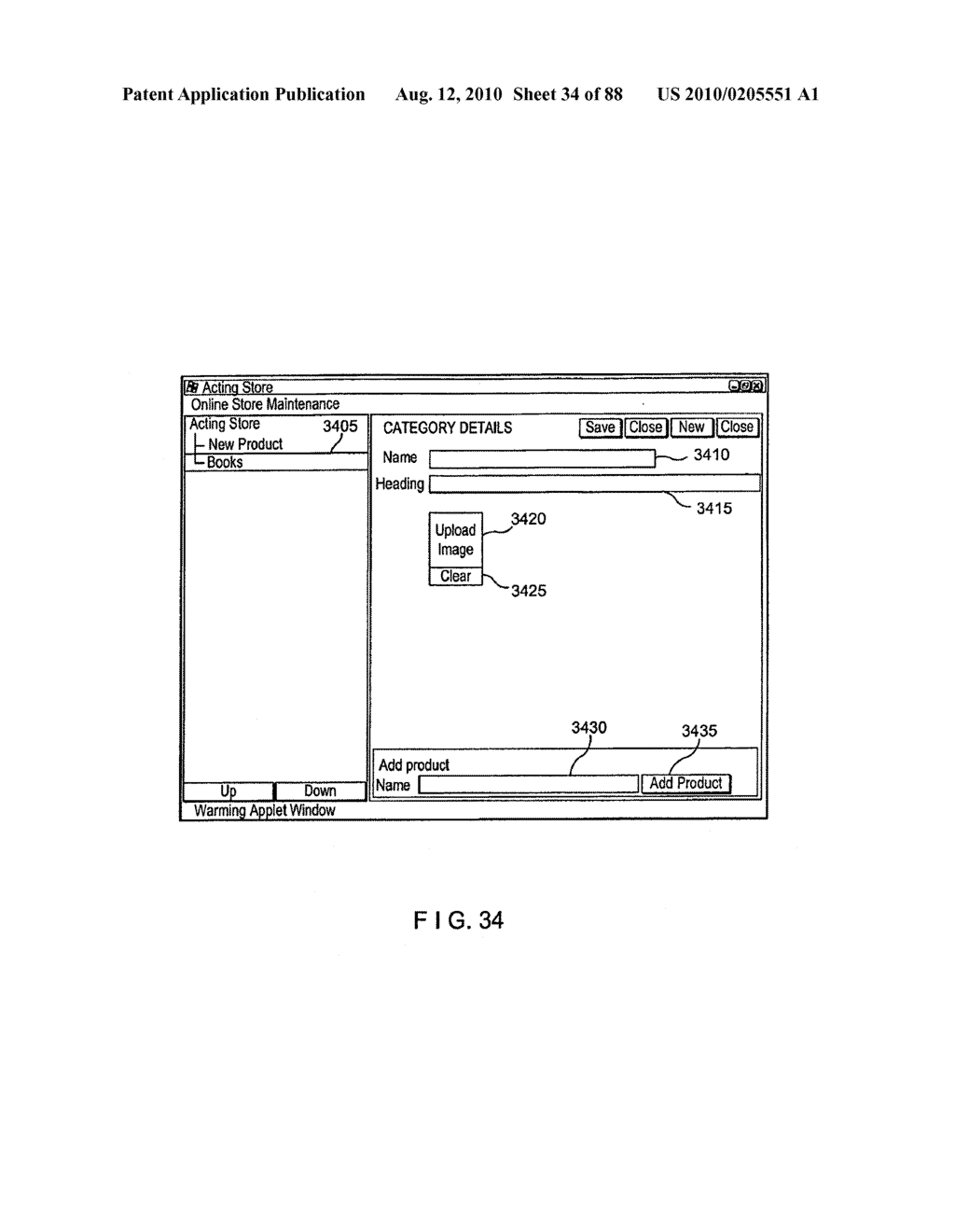 METHOD AND APPARATUS FOR GENERATING A WEB SITE WITH DYNAMIC CONTENT DATA FROM AN EXTERNAL DATA SOURCE INTEGRATED THEREIN - diagram, schematic, and image 35