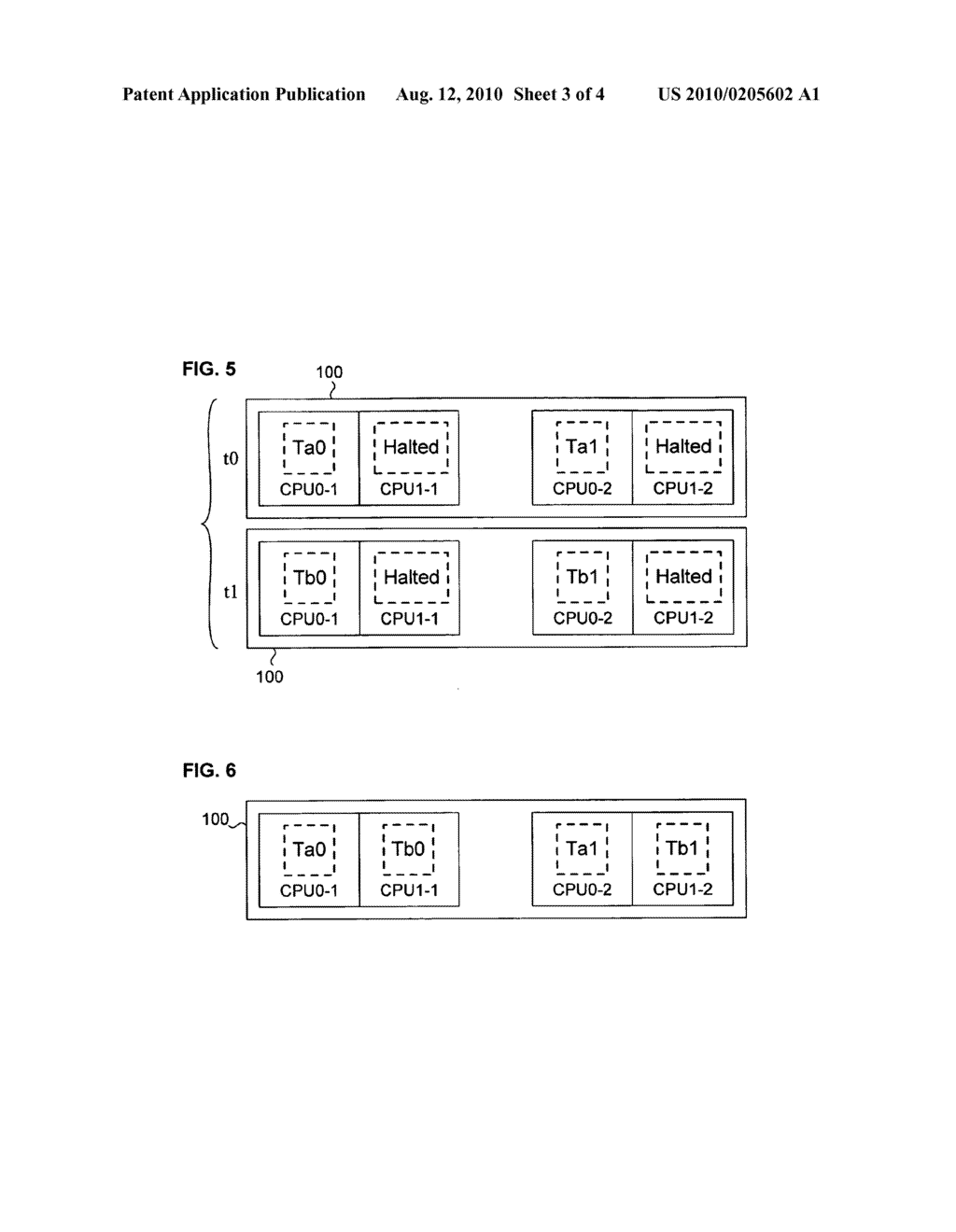 Mechanism for Scheduling Execution of Threads for Fair Resource Allocation in a Multi-Threaded and/or Multi-Core Processing System - diagram, schematic, and image 04