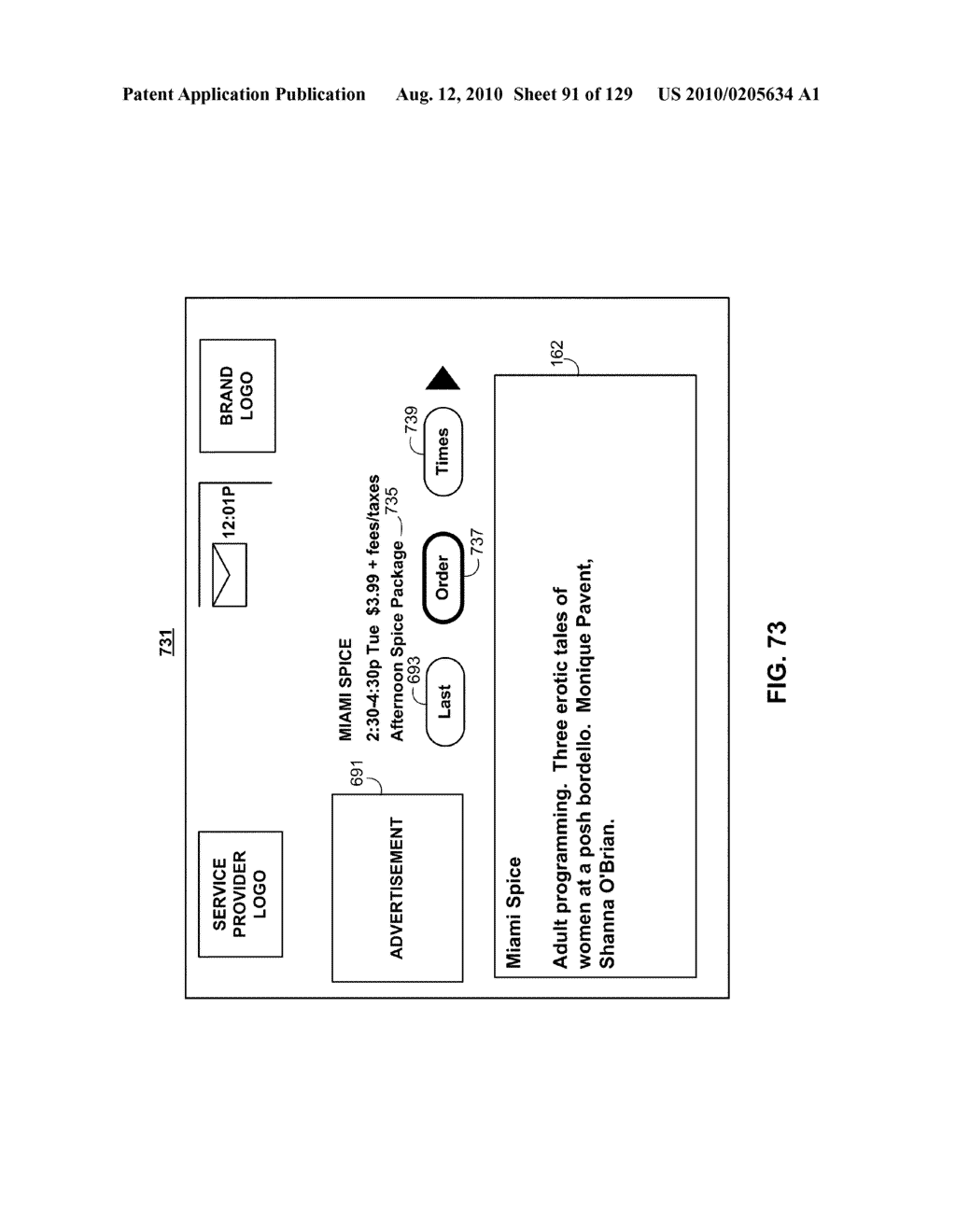 Interactive program guide system and method - diagram, schematic, and image 92