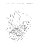 Toilet flush actuator device diagram and image