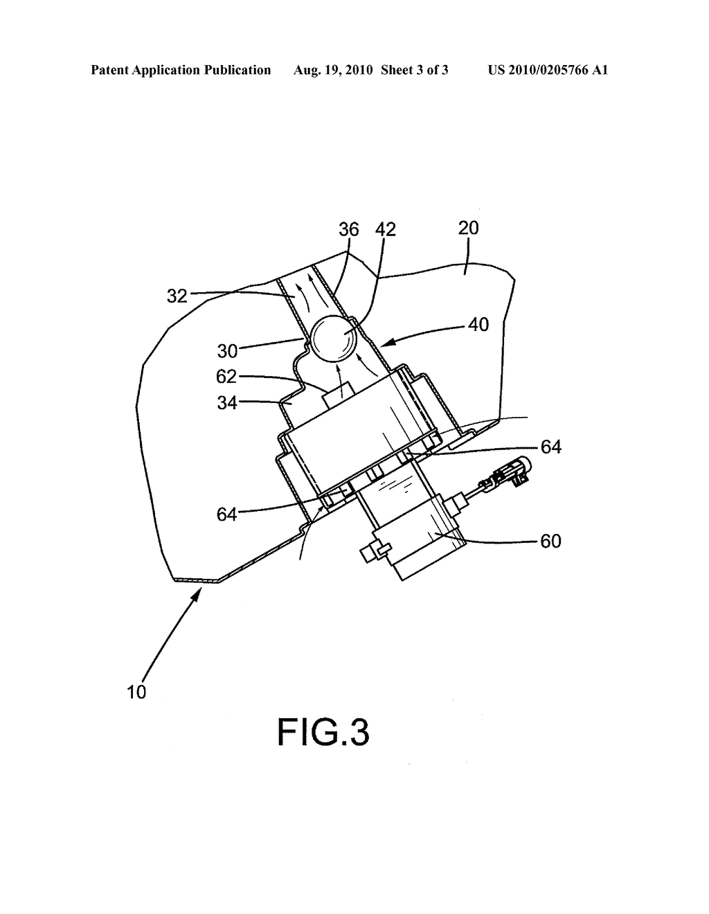 Vacuum Device Including Selectively Activated, Secondary Vacuum Source and Floor Cleaning Machine Utilizing the Vacuum Device - diagram, schematic, and image 04