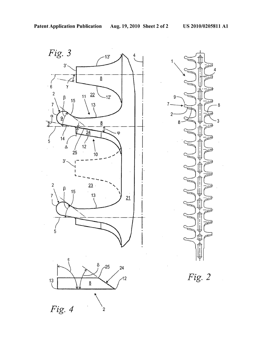 Blade assembly of a hedge trimmer - diagram, schematic, and image 03