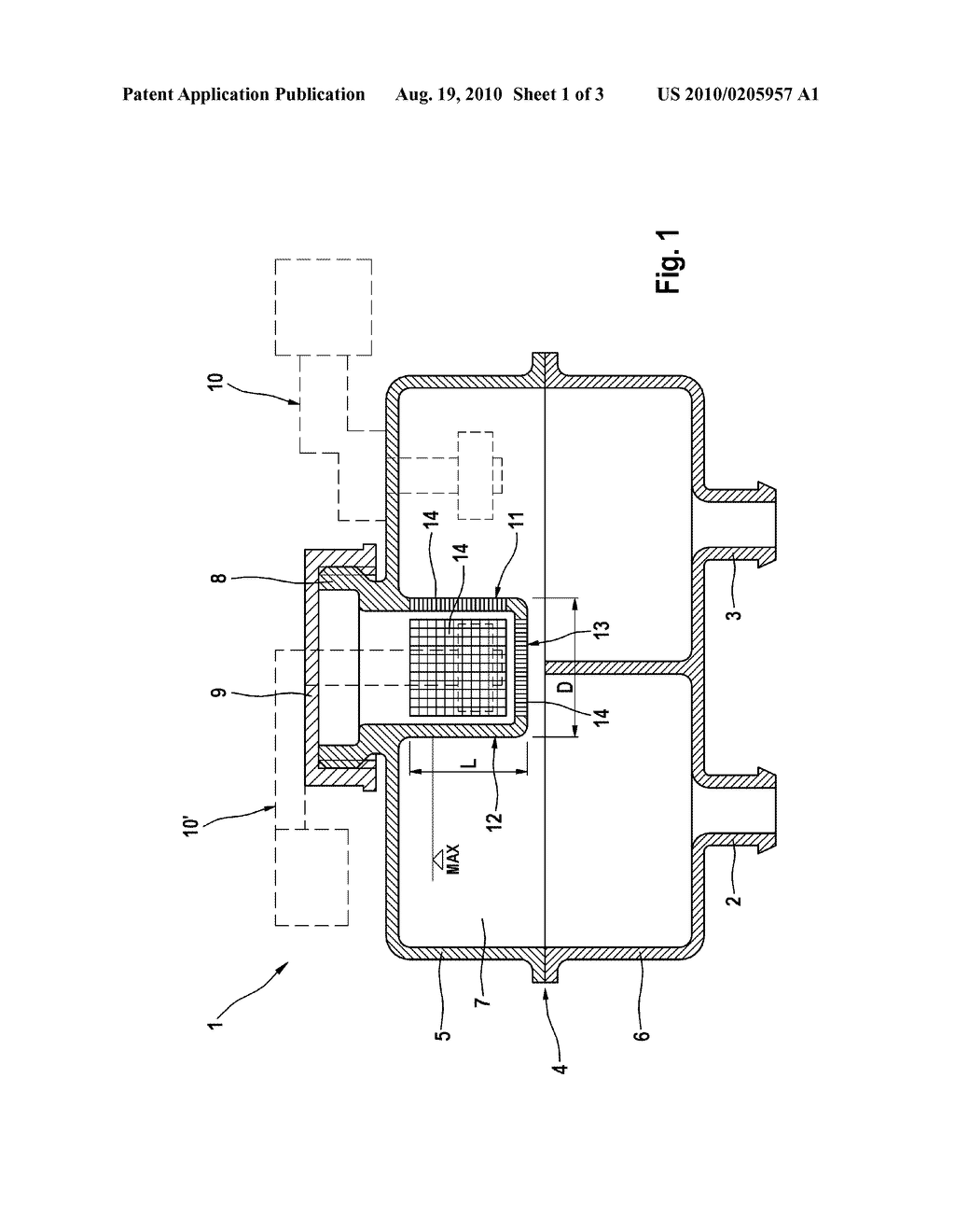 COMPENSATION TANK FOR A HYDRAULIC MOTOR VEHICLE BRAKE SYSTEM - diagram, schematic, and image 02