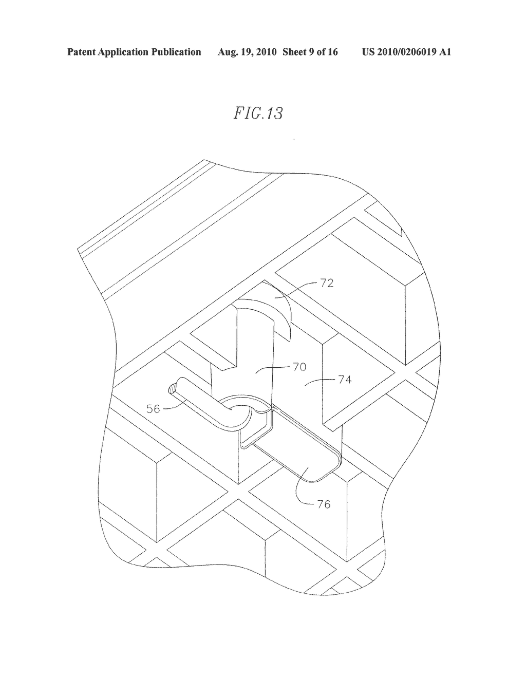 SELF-LATCHING LOCKING ASSEMBLY - diagram, schematic, and image 10