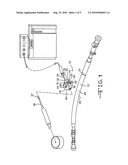 APPARATUS FOR LEAK TESTING PRESSURIZED HOSES diagram and image