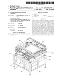 SCREEN PRINTING MACHINE AND METHOD diagram and image