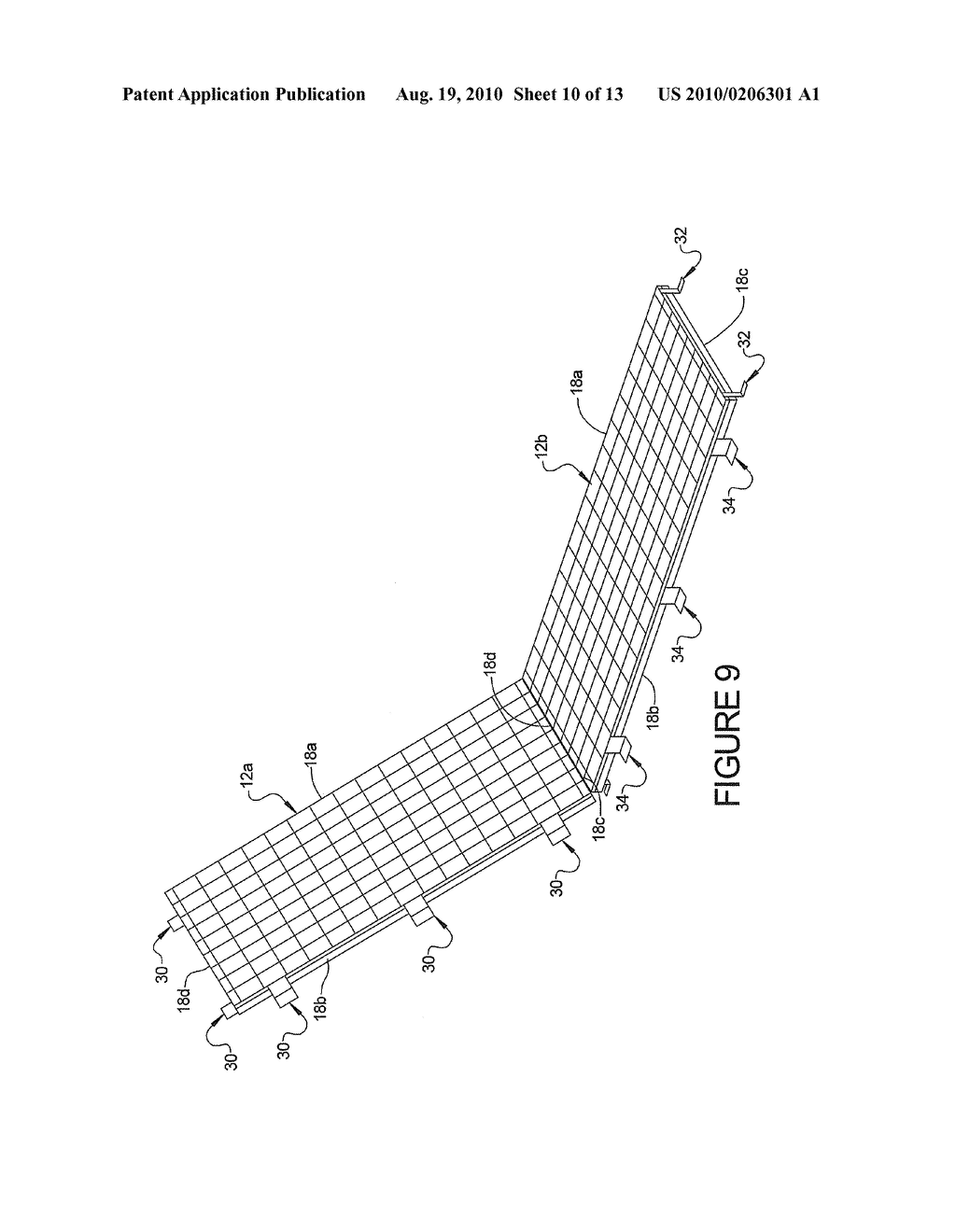 SYSTEM AND METHOD FOR FORMING AN INTERLOCKING SOLAR PANEL ARRAY - diagram, schematic, and image 11