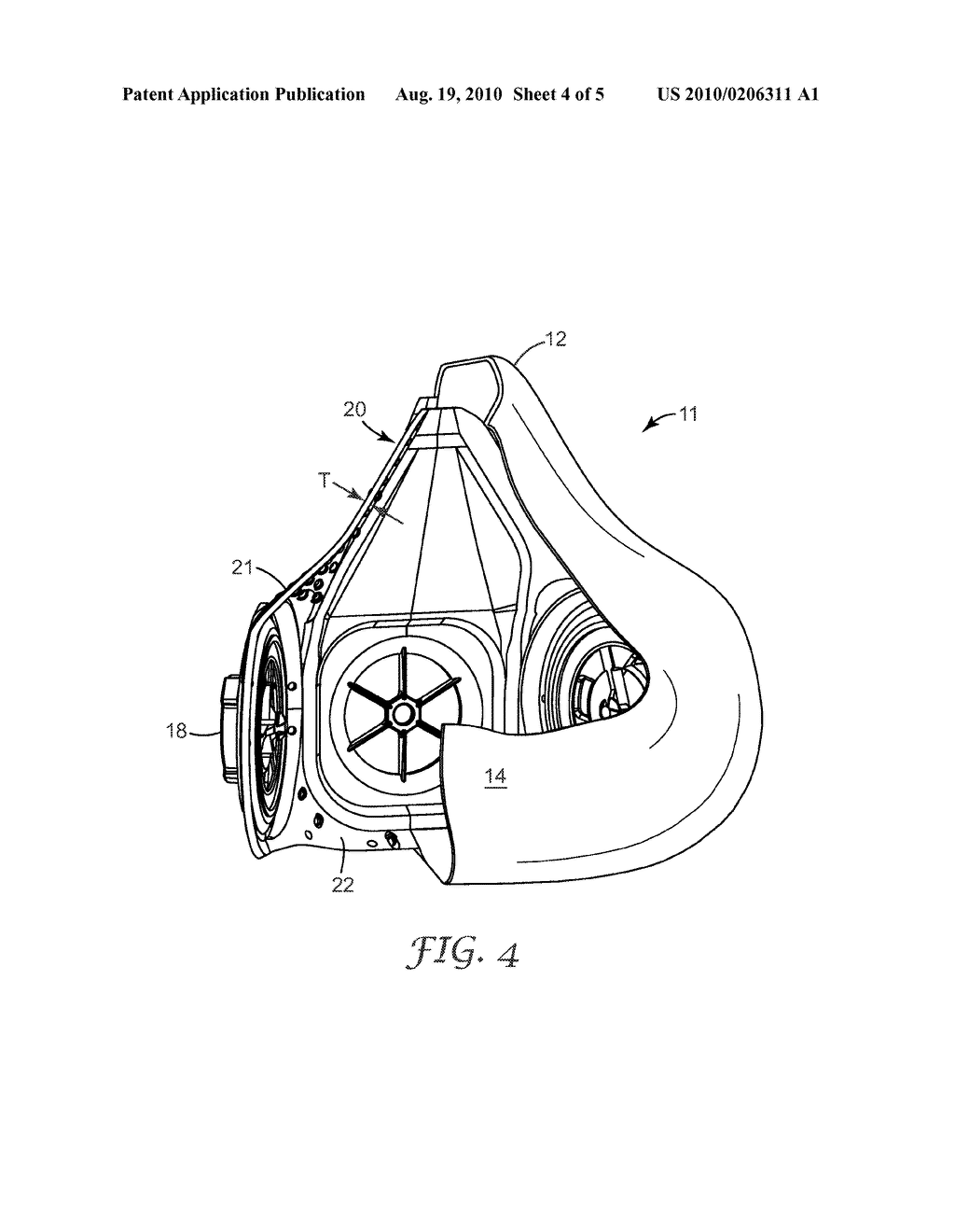 RESPIRATOR FACEPIECE WITH THERMOSET ELASTOMERIC FACE SEAL - diagram, schematic, and image 05