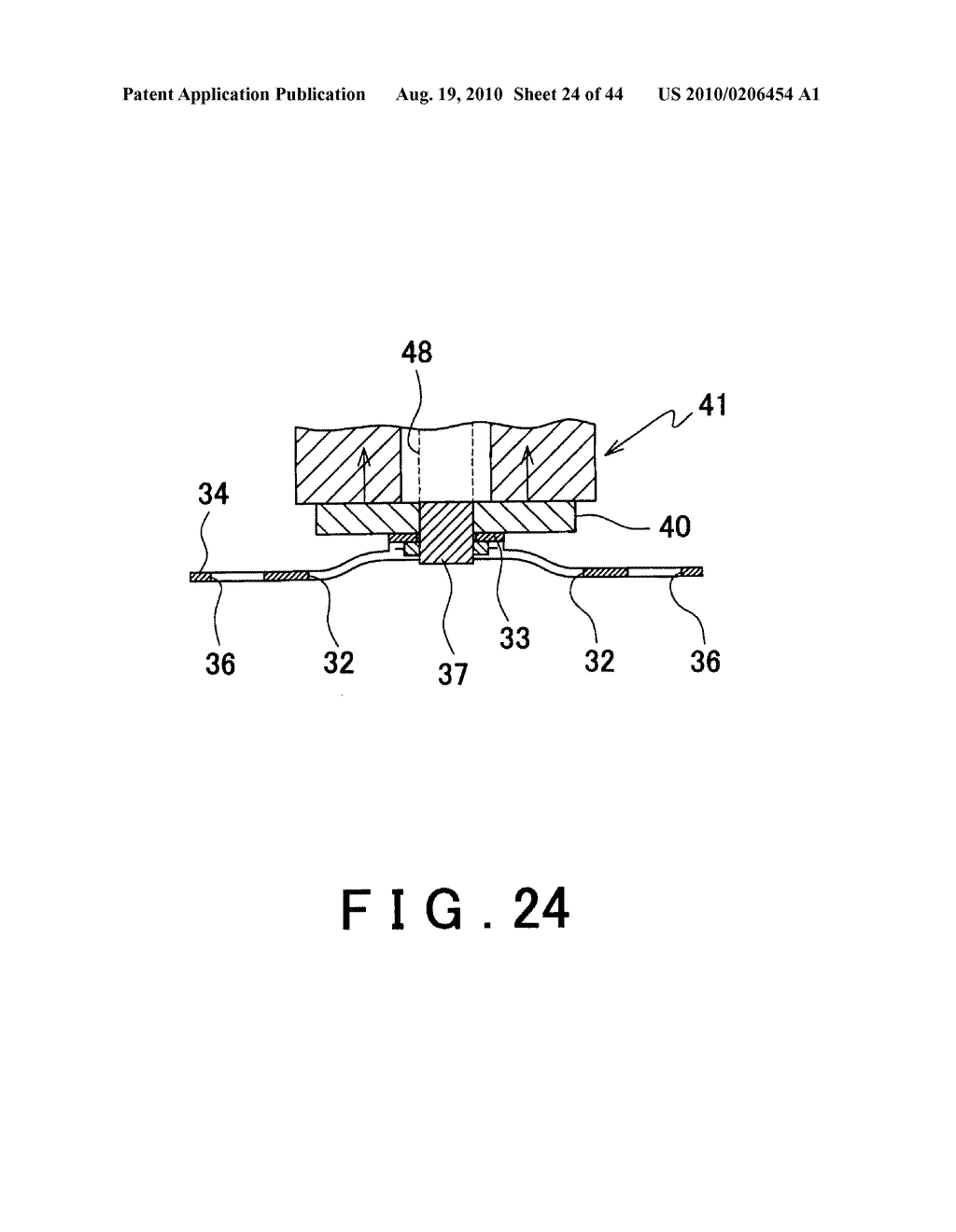 SUBSTRATE HOLDING UNIT, SUBSTRATE BONDING APPARATUS, MULTI-LAYERED SUBSTRATE MANUFACTURING APPARATUS, SUBSTRATE BONDING METHOD, MULTI-LAYERED SUBSTRATE MANUFACTURING METHOD, AND MULTI-LAYERED SEMICONDUCTOR APPARATUS MANUFACTURING METHOD - diagram, schematic, and image 25