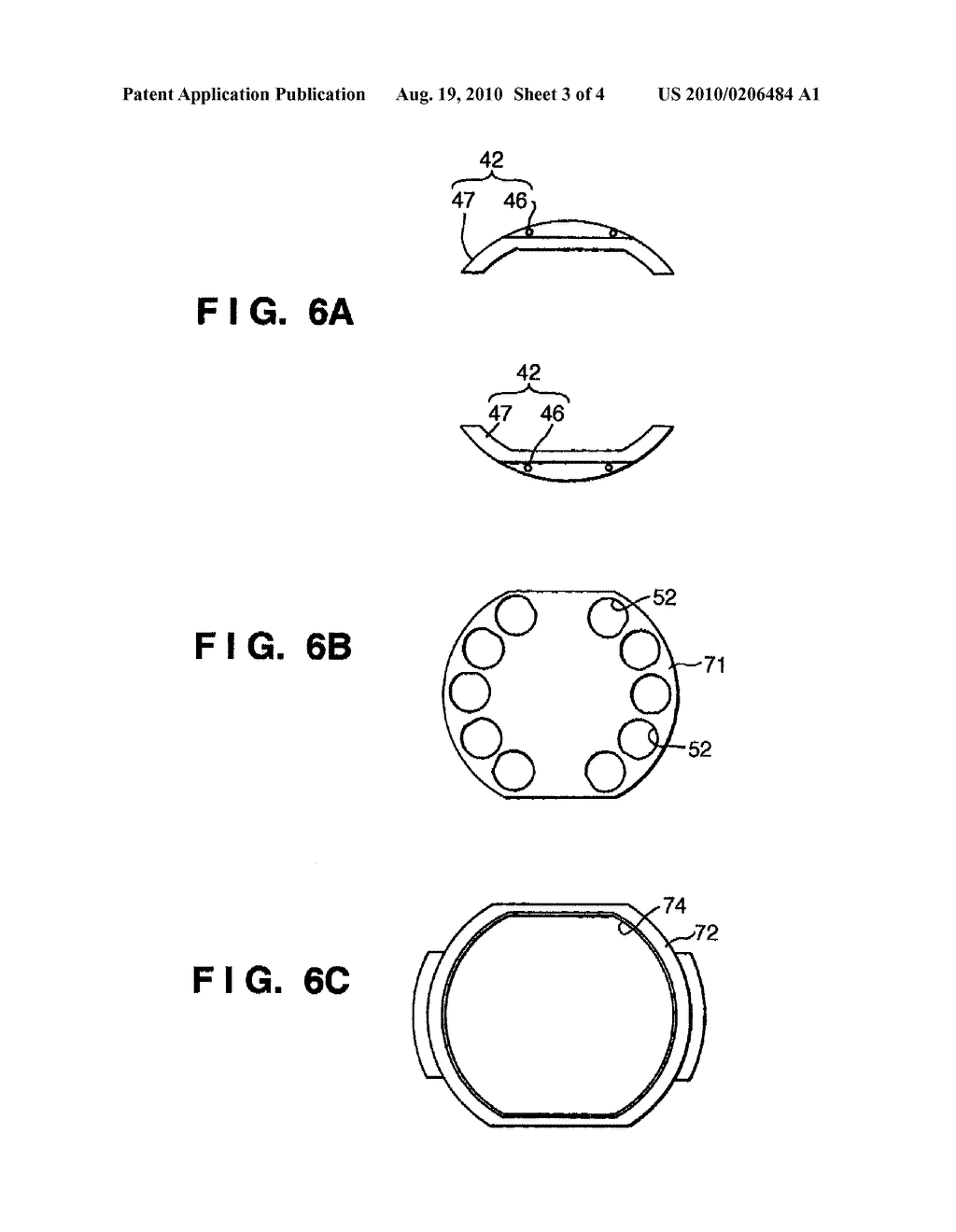 TRAY, TRAY SUPPORT MEMBER, AND VACUUM PROCESSING APPARATUS - diagram, schematic, and image 04