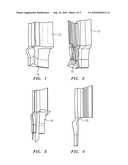 Process and Refractory Metal Core For Creating Varying Thickness Microcircuits For Turbine Engine Components diagram and image