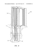 Process and Refractory Metal Core For Creating Varying Thickness Microcircuits For Turbine Engine Components diagram and image