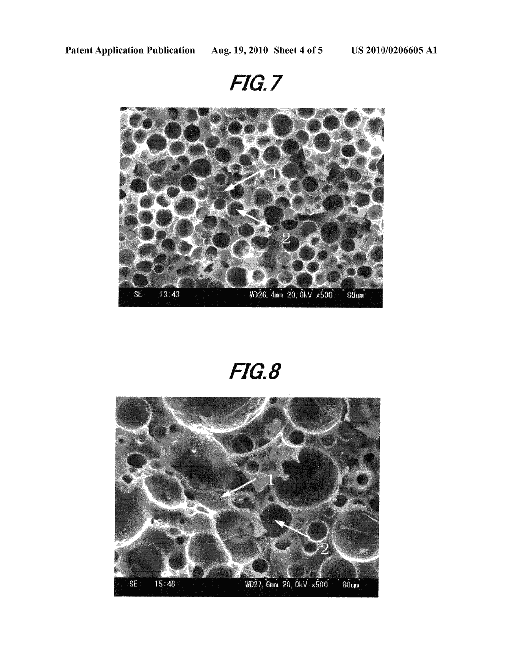 AQUEOUS ABSORPTIVE POLYMER-CONTAINING RESIN COMPOSITION-PRODUCING METHOD, AQUEOUS ABSORPTIVE POLYMER-CONTAINING RESIN COMPOSITION, AND POROUS SUBSTANCE-PRODUCING METHOD USING SAME AND POROUS SUBSTANCE, INSULATED ELECTRIC CABLE-PRODUCING METHOD, INSULATED ELECTRIC CABLE AND COAXIAL CABLE - diagram, schematic, and image 05