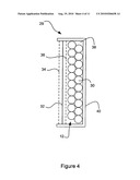 Enclosing adsorbent material diagram and image