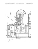 Cart and installation for treating biological liquid diagram and image