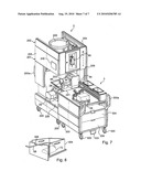 Cart and installation for treating biological liquid diagram and image