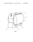 BEVERAGE CONTAINER WITH COOLING MEANS diagram and image