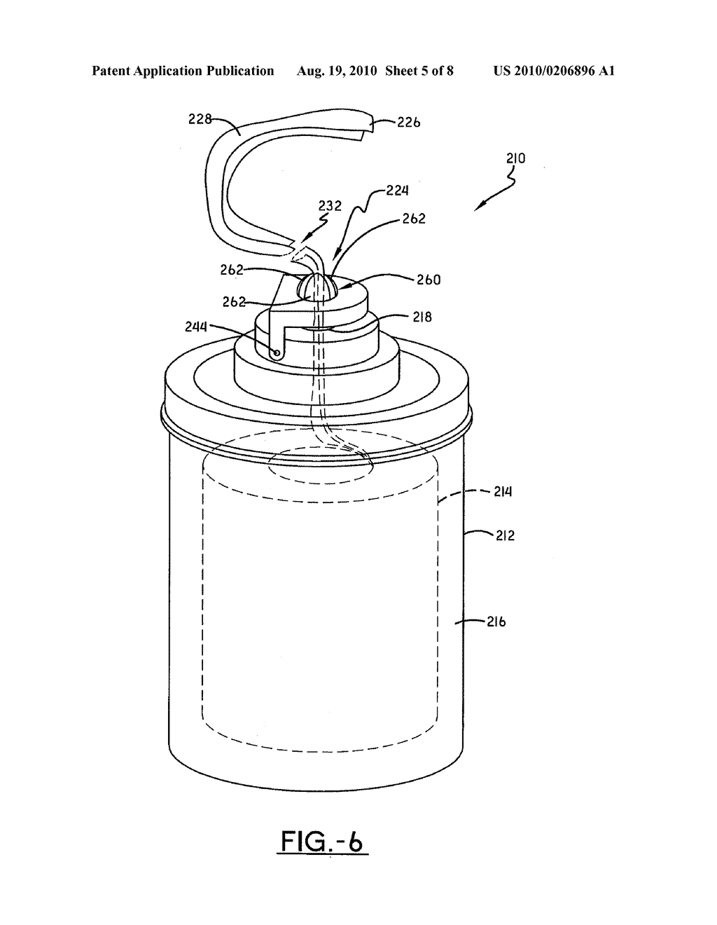 WIPES DISPENSER WITH ANTI-ROPING AND ANTI-FALLBACK FEATURES - diagram, schematic, and image 06