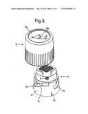 Dispenser Cap for a Spray Device diagram and image