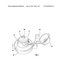 DISPENSING CLOSURE HAVING A FLOW CONDUIT WITH KEY-HOLE SHAPE diagram and image