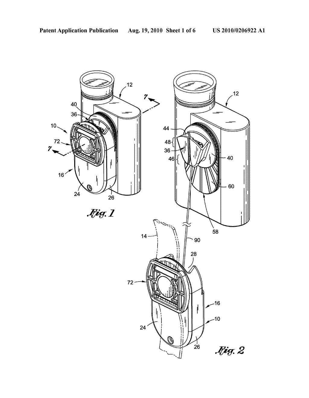 RETRACTABLE CARRYING DEVICE FOR AN OPTICAL DEVICE - diagram, schematic, and image 02
