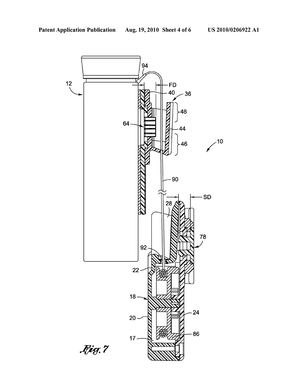 RETRACTABLE CARRYING DEVICE FOR AN OPTICAL DEVICE - diagram, schematic, and image 05