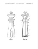 Condiment Grinders diagram and image