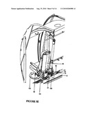 Temporarily installed aircraft observer door plug, chair, sonotube ejection and control system diagram and image