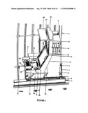 Temporarily installed aircraft observer door plug, chair, sonotube ejection and control system diagram and image